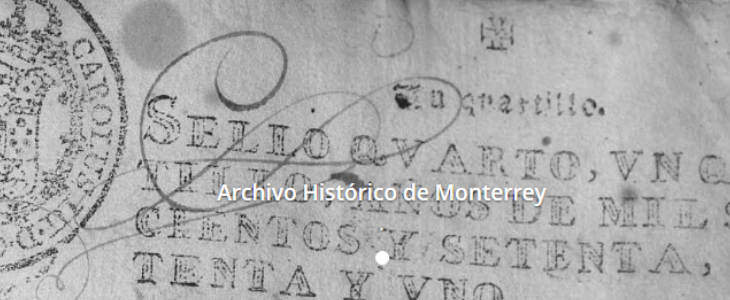 Index to The Archivos Historicos de Monterrey