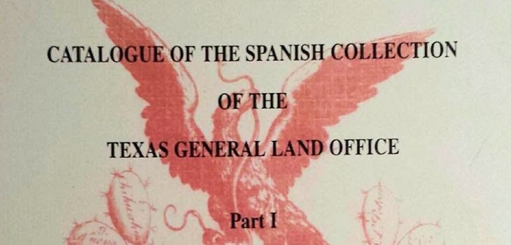 Catalogue of the Spanish Collection of The Texas General Land Office (1)