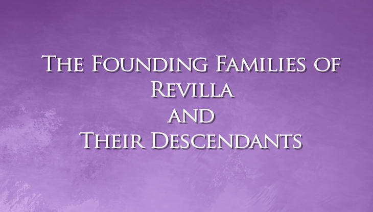 The Founding Families of Revilla and Their Descendants