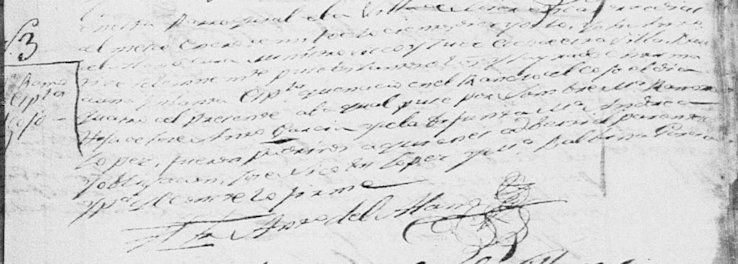 1818 Baptism of Maria Ramona Garcia Lopez