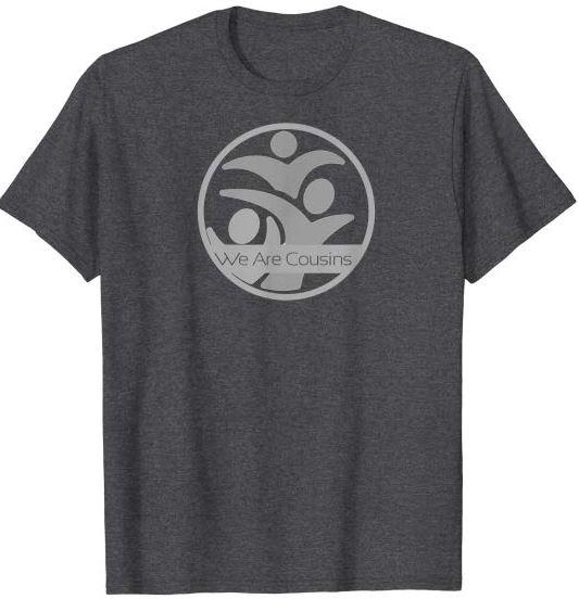 We Are Cousins Logo Circle Grey