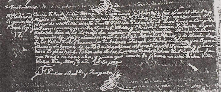 1803 Baptism of Maria Juliana Raymunda Flores