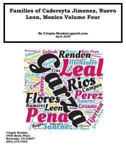 Families of Cadereyta Jimenez, Nuevo Leon, Mexico Volume Four