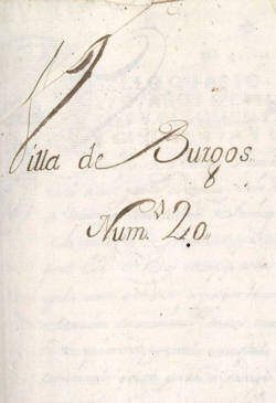 1757 General Visit of Burgos