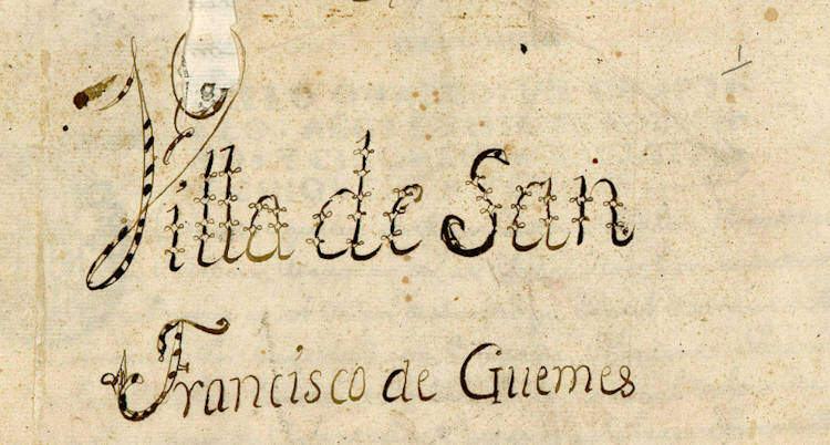 Guemes Tamaulipas 1757 Census