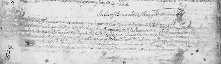 1781 Baptism of Jose Rafael de la Garza, Mier Img145