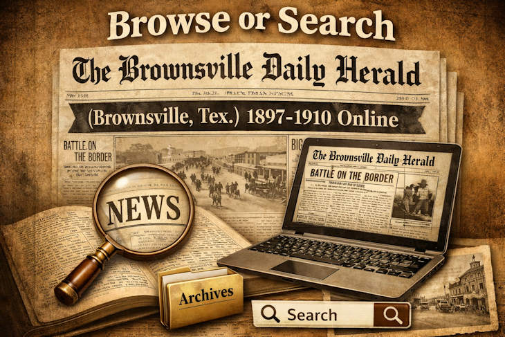 Browse or Search The Brownsville Daily Herald. (Brownsville, Tex.) 1897-1910 Online