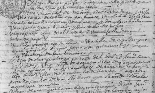 The 1694 Will of Juan Bautista Chapa The 1694 Will of Juan Bautista Chapa