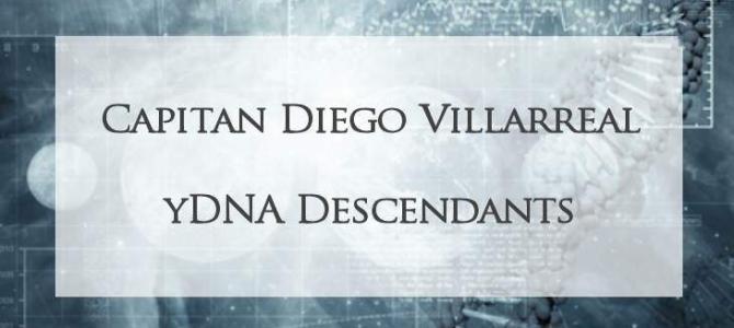 YDNA Descendants of Diego Villarreal YDNA Descendants of Diego Villarreal