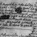 1732 Marriage of Nicolas Cantu and Maria Teresa Guajardo