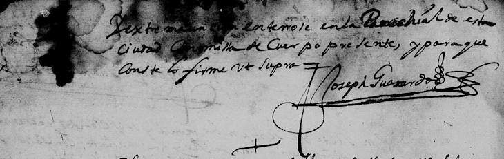 1681 Death of Ramona de Ayala FS, Monterrey, Catedral Pg 22