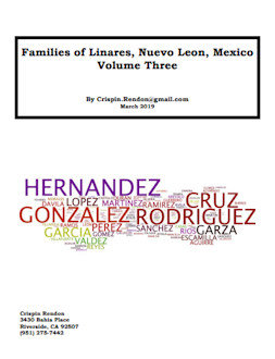 Families of Linares, Nuevo Leon, Mexico Volume Three Families of Linares, Nuevo Leon, Mexico Volume Three