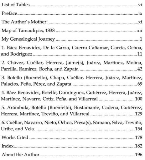 Table of Contents