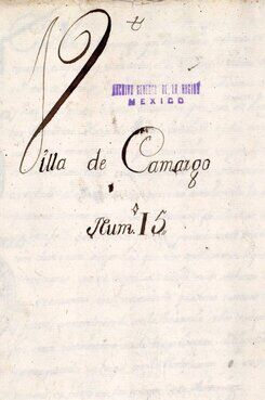 Villa de Camargo Cover (1)