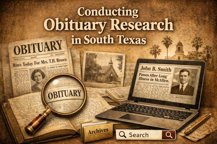 Conducting Obituary Research in South Texas