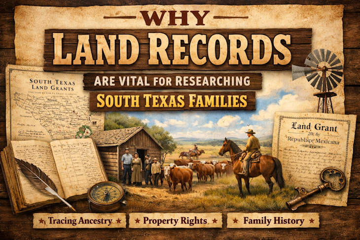 Why Land Records Are Vital for Researching South Texas Families